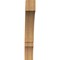 Ekena Millwork 6"W x 34"D x 40"H Balboa Rough Sawn Knee Brace, Western Red Cedar BRC06X34X40BOA00RWR - alternate 4